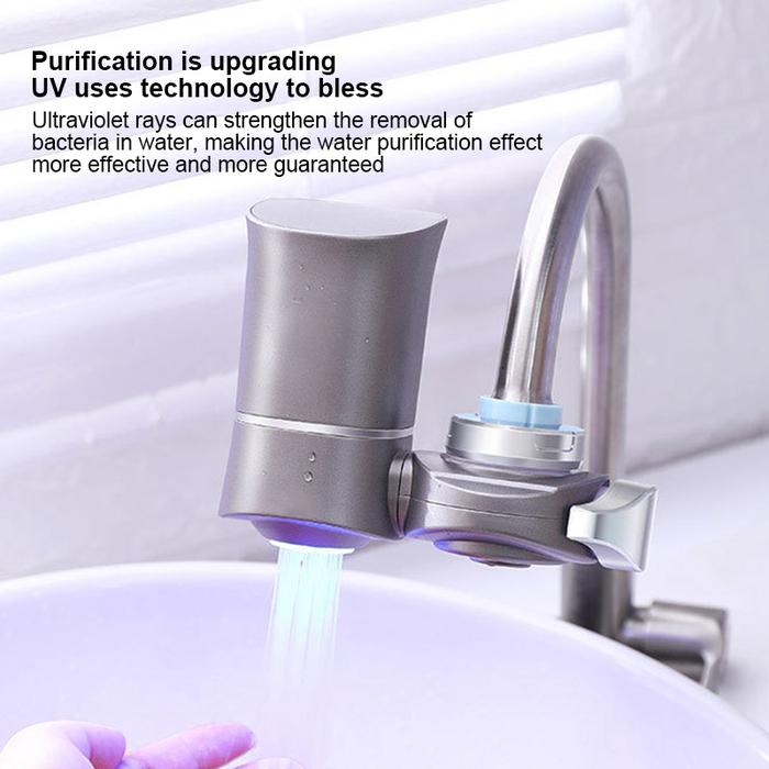 Gambar Water Purifier Filter Cartridge Tap Water Faucet Water Filter Tap Faucet Ultraviolet deep sterilization 6-stage fine filtration dari Rustwreck undefined Tokopedia