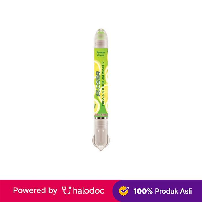 Gambar Plossa Inhaler & Roll On Citrus With Herbal 10 ml - Halodoc dari Apotek Halomedika Cicendo undefined Tokopedia