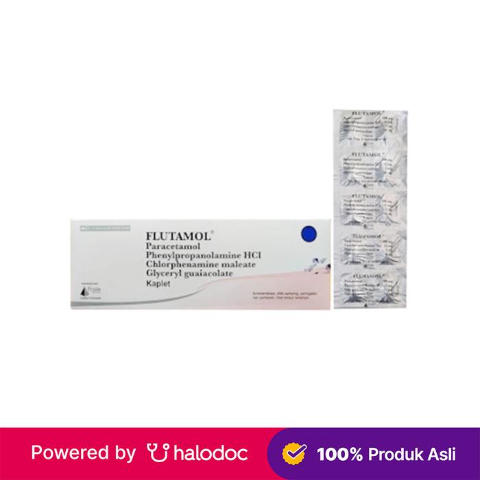 Gambar Flutamol 10 Kaplet - Obat Batuk & Flu - Halodoc dari Apotek Halomedika Kp Rambutan undefined Tokopedia