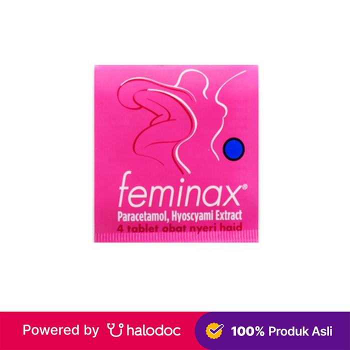 Gambar Feminax 4 Tablet - Obat Pereda Demam & Nyeri - Halodoc dari Apotek Helios Medika Sukmajaya undefined Tokopedia