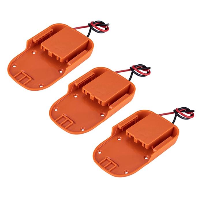 Gambar 3X For Power Wheels Adapter For Ridgid AEG 18V Hyper Li-Ion Battery Dock Power Connector Rigid 12 Gauge Robotics dari Frostwing Queen undefined Tokopedia