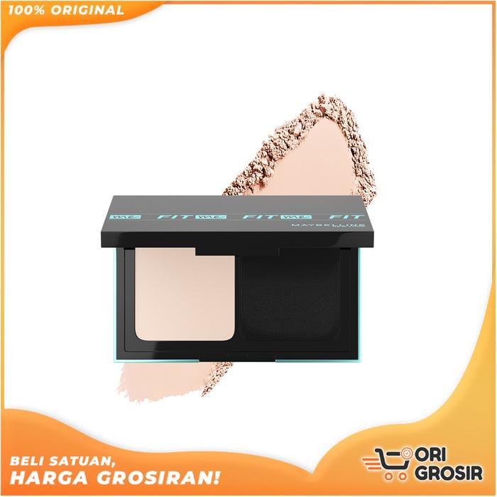 Jual Best Promo! ORI 100% Maybelline Fit Me Matte and Poreless