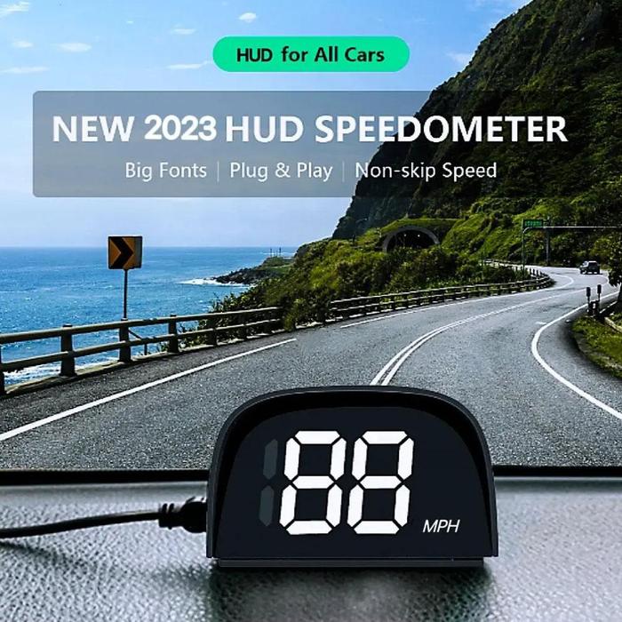 Gambar 2023 New Gps Y05 Head Up Display For All Car Digital Speedometer Hud Plug And Play Big Font Auto Electronics Accessories Sp N6W2 dari najaashopp undefined Tokopedia