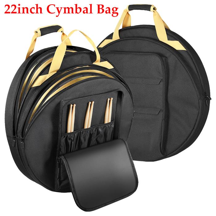 Gambar Nylon Oxford Cymbal Bag Waterproof Handbag Carry Case Protector Cymbal/Drum Percussion Instruments Drum Pad/Drumstick Accessory dari ARHAN BAHLUL dj undefined Tokopedia