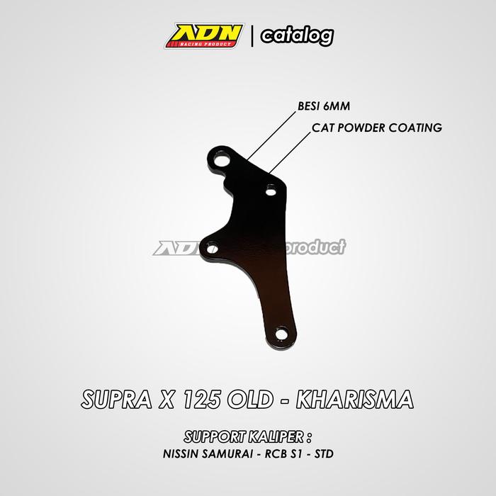 Gambar Braket Kaliper Nissin Samurai 2p Honda Supra 300 MM dari ADN Racing Product undefined Tokopedia