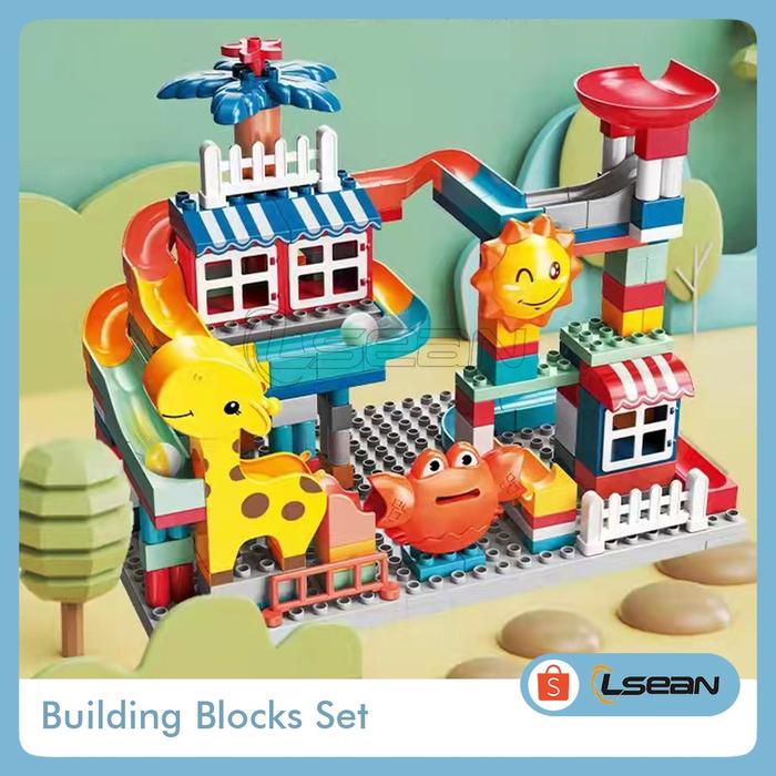Gambar DIY SET CRAB WINDMILL BUILDING BLOCKS TOYS | MAINAN BALOK MODEL BUILDING BLOCKS dari MIN KUN undefined Tokopedia