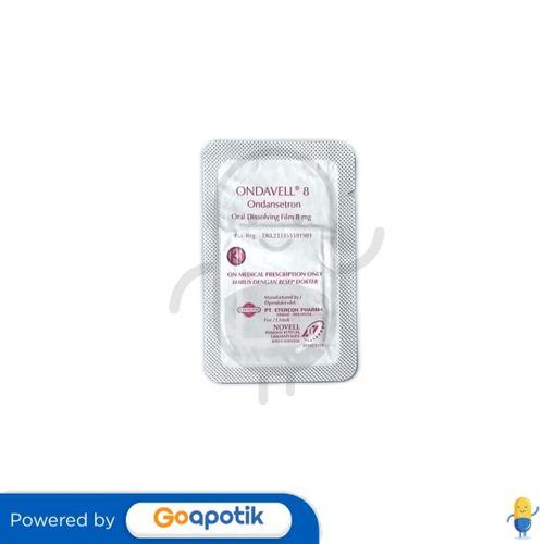 Gambar ONDAVELL 8 MG STRIP 1 ODF dari Apotek Kosambi By GoApotik undefined Tokopedia