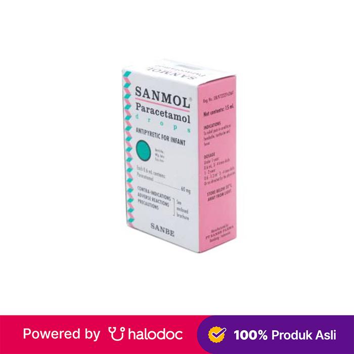 Gambar Sanmol Drops 15 ml - Demam & Nyeri Anak - Halodoc dari Apotek Prima Usada Bogor undefined Tokopedia