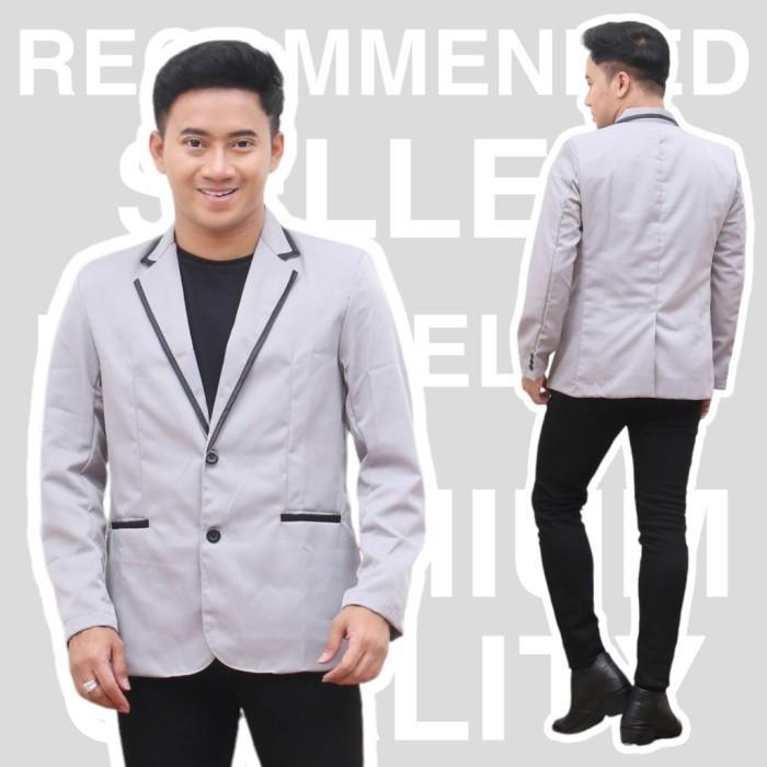 Gambar Jas Almamater / Jas Custom / Jas Almamater Custom / Jas Majelis Polos - Abu Muda Polos, L dari SholawatStore_NEW undefined Tokopedia