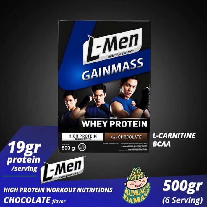 Gambar PPC L-Men Gain Mass Chocolate 500 gram dari farm bdg1 undefined Tokopedia