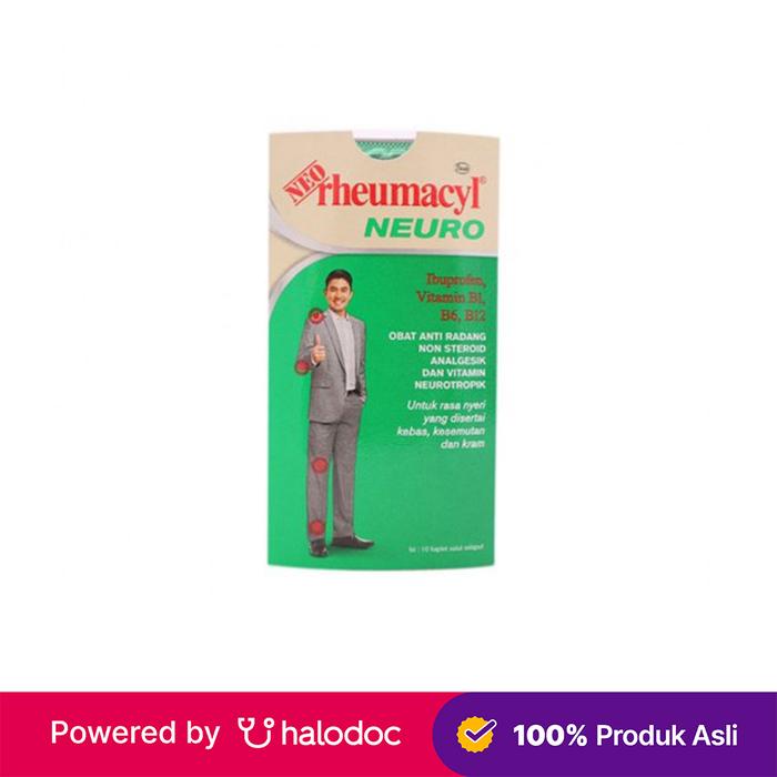 Gambar Neo Rheumacyl Neuro 10 Kaplet - Obat Pereda Demam & Nyeri - Halodoc dari Apotek Halomedika Kp Rambutan undefined Tokopedia