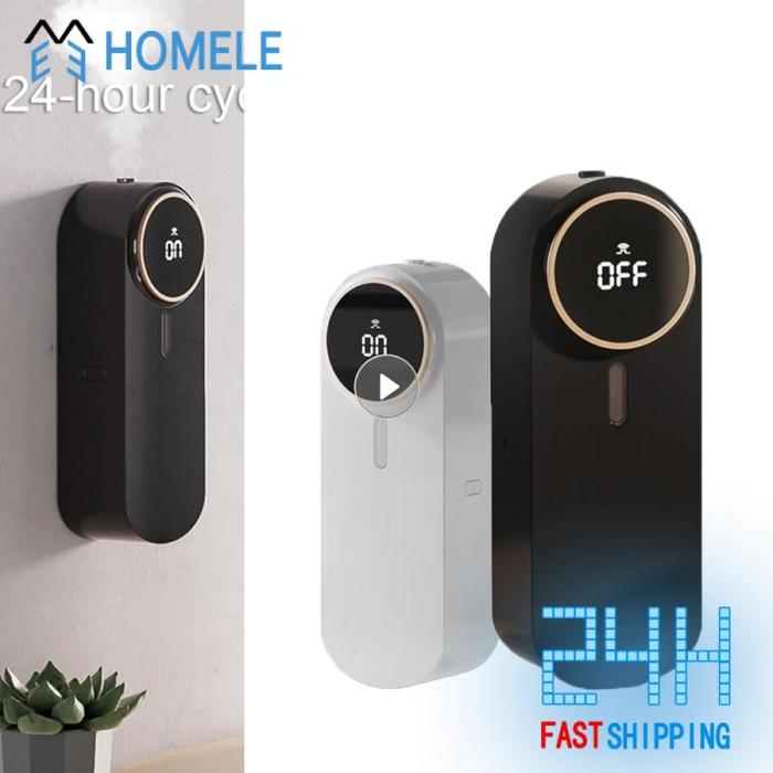 Gambar Automatic Fragrance Machine Portable Air Purifiers Fragrance Air Freshener Essential Oil Diffuser Display Wall Home Humidifier dari Noktoer undefined Tokopedia