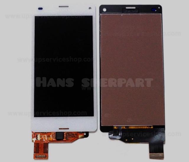 Gambar LCD TOUCHSCREEN SONY XPERIA Z3 MINI / COMPACT / D5803, D5833, SO-02G - COMPLETE - White dari HANSOEMSPAREPART undefined Tokopedia