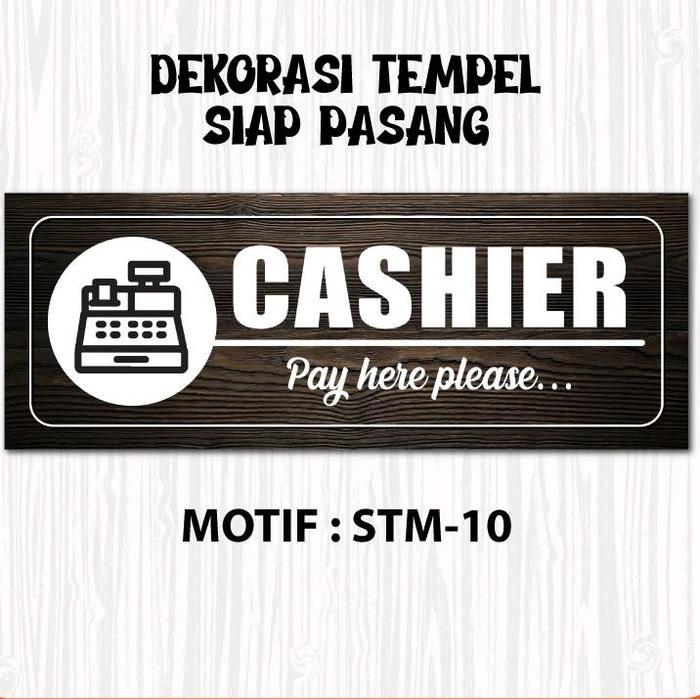 Gambar Dekorasi Dinding Tempel Pintu ruangan kamar kelas kantor sign system Tanda Perhatian Kayu - STM-10 dari Dannailly undefined Tokopedia