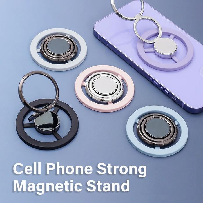Gambar Dasudify Magnetic Ring Phone Holder Kickstand Ring Magnet Mobile Phone Grip Holder Foldable Stand For iPhone 15 14 13 12 Pro Max Samsung Brand New dari Dasudify undefined Tokopedia