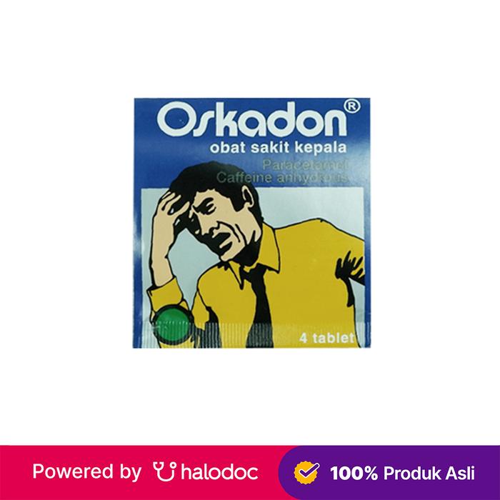 Gambar Oskadon 4 Tablet - Obat Pereda Demam & Nyeri - Halodoc dari Apotek Halomedika Tirta Raya Sidoarjo undefined Tokopedia