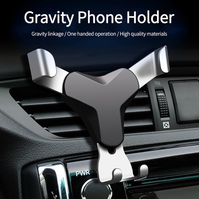 Gambar Dasudify Gravity Car Holder For Phone in Car Air Vent Mount Clip Cell Holder No Magnetic Mobile Phone Stand For iPhone 13 Xiaomi Samsung Brand New dari Dasudify undefined Tokopedia
