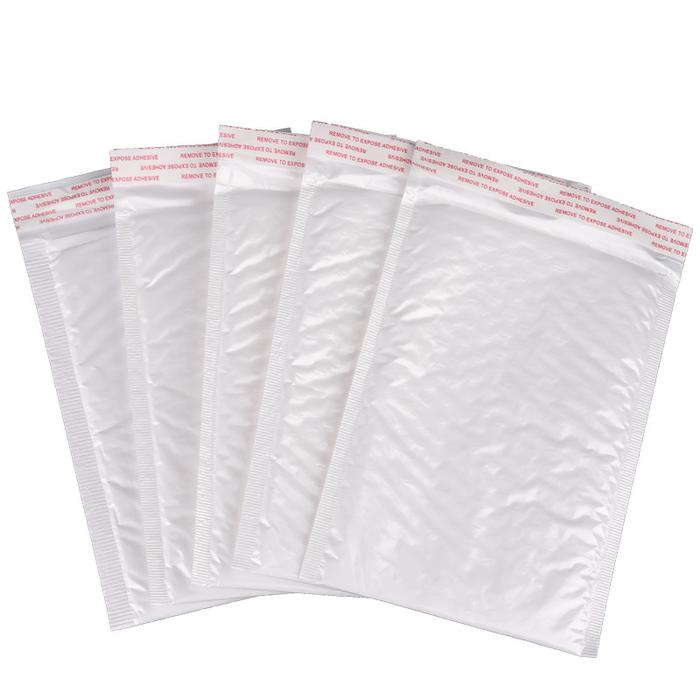 Gambar 50pcs/lot White Foam Envelope Bag Mailers Padded Shipping Envelope With Bubble Mailing Bag gift wrap packaging bags 18*18cm dari Boisey undefined Tokopedia