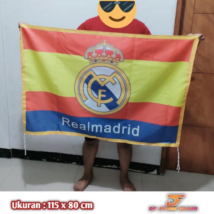 Gambar BENDERA REAL MADRID NEW FLAG MADRID BESAR TERMURAH dari Compose Kantor undefined Tokopedia