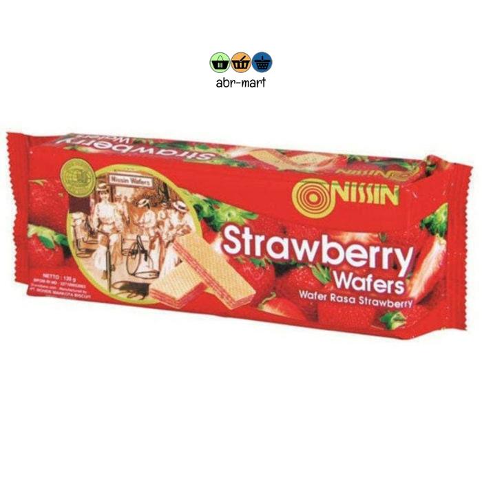 Gambar NISSIN WAFER STRAWBERRY 100 GR dari ady mart undefined Tokopedia