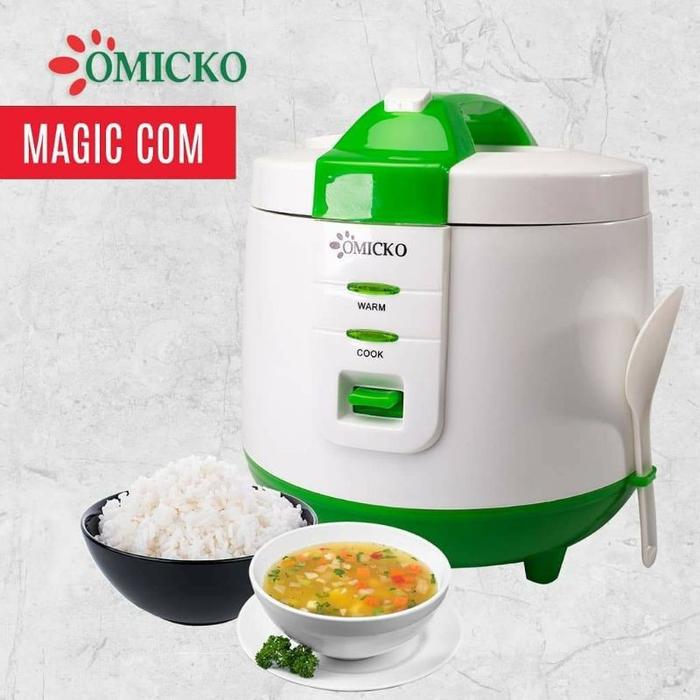 Gambar Rice Cooker Low Carbo 2 Liter Fleco Qb-801 Magic Com Low Sugar 650 Wattt [Terlaris] [Terbaik] - omicko 1 liter dari Caramell Shoop undefined Tokopedia