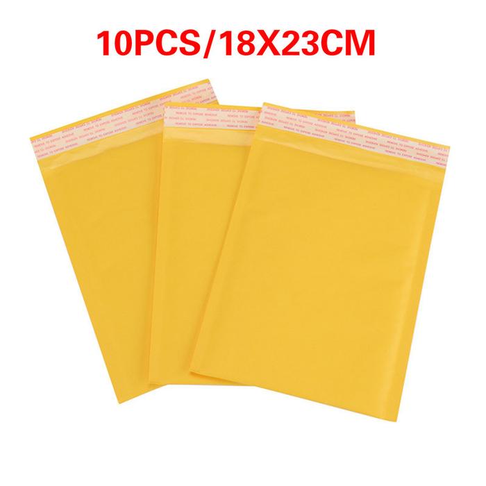 Gambar 18*23cm Kraft Paper Bubble Envelopes Bags Mailers Padded Shipping Envelope with Bubble Mailing Packaging Bag Gift Wrap Storage dari Boisey undefined Tokopedia
