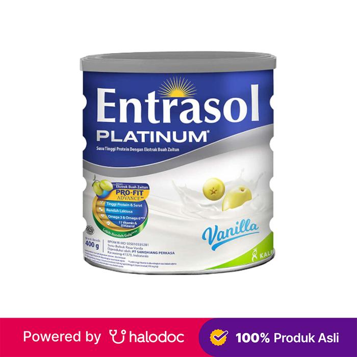 Gambar Entrasol Platinum Vanilla 400 g dari Apotek Sobat Wibisana Bali undefined Tokopedia