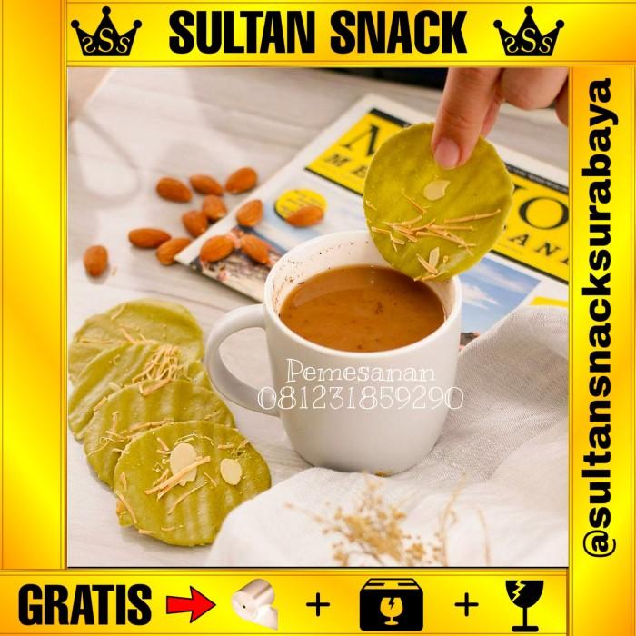 Gambar Almond Crispy Cheese Wisata Rasa (Green Tea) - BUBBLE DAN DUS dari Sultan Snack Surabaya undefined 3 Tokopedia