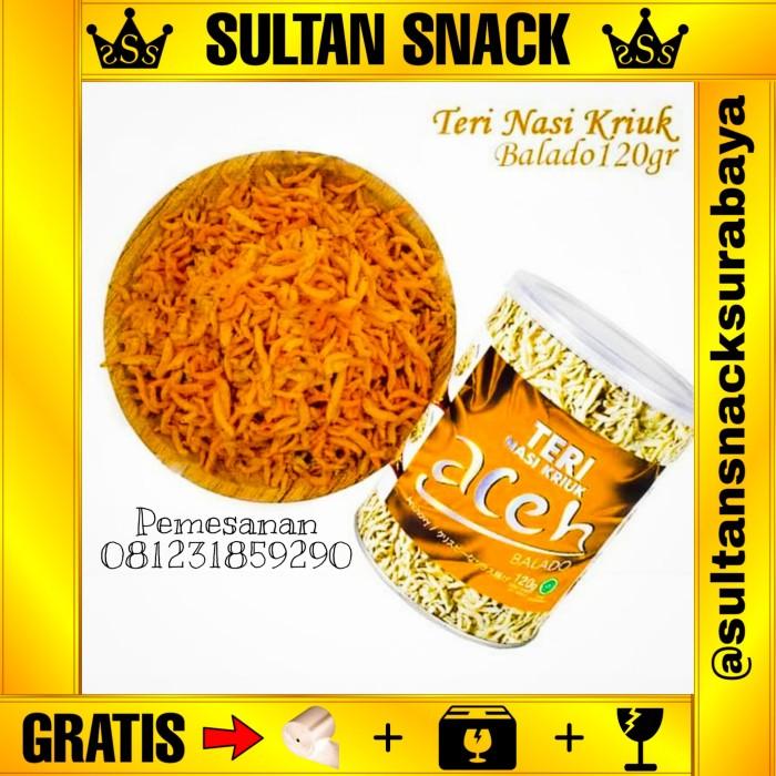 Gambar Teri Aceh (Balado) - BUBBLE DAN DUS dari Sultan Snack Surabaya undefined Tokopedia