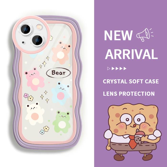 Gambar SoftCase For Infinix Note 30 8 10 Pro 11 NFC 11 Pro 11s 12 G88 G96 12 4G 12i 30 Pro 40 Plus 7 Lite X6833B 5G Case Casing HP Kesing Phone Cesing Soft Cassin cute Strawberry BearCute Colourful Bear Girl - Style2, Infinix Note 12 Pro 4G dari parabatokoresmi undefined Tokopedia