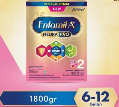 Gambar PPC ENFAMIL A+ 2 PLAIN ORIGINAL 1800 GR dari ta_vis store undefined Tokopedia