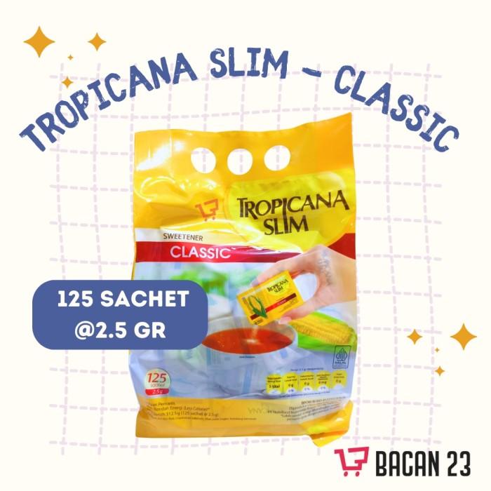 Gambar Top Quality Tropicana Slim Sweetener Classic (125 Sachet X 2,5 Gr) Ready Stok dari Parizo Store undefined Tokopedia
