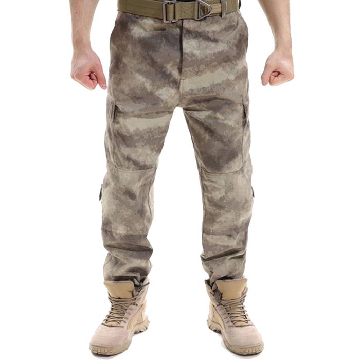 Gambar Men's Uniform Camouflage Tactical Multicam Cargo Pants Army Combat Long Trousers Fisthing Climbing Hunting Pants dari ranyurd undefined Tokopedia