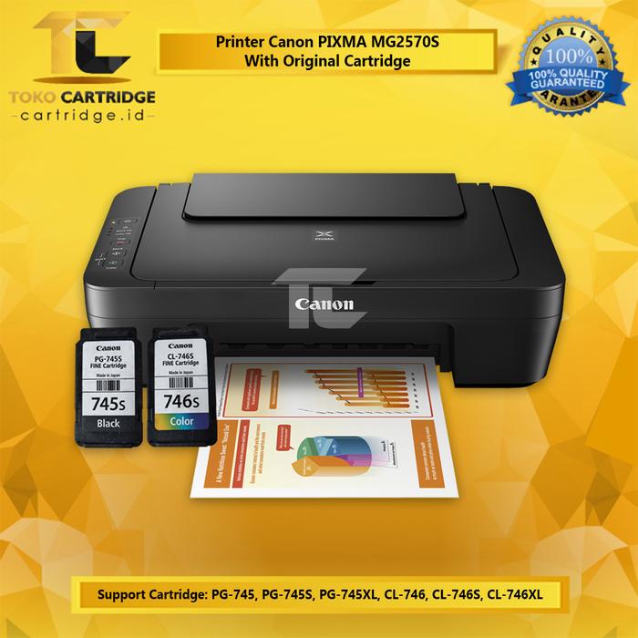 Gambar Canon Scanner Lide 300 Lide 400 A4 Printer AIO MG2570S Print Scan Copy Garansi Resmi New Original - MG2570S dari TokoCartridge undefined Tokopedia