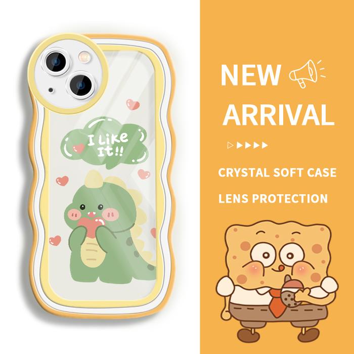 Gambar Case For OPPO A7 A7n A71 2017 2018 A72 A74 4G A74 5G A76 A77 4G A77s A78 4G A78 5G A7x A8 A83 Silikon Camera Lens Protection Cute Kitten Bunny Stacking Soft Case Murah cute Strawberry BearCute Simple Dinosaurus Kecil - Style5, OPPO A77 5G dari parabatokoresmi undefined Tokopedia