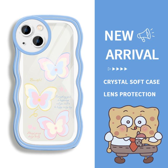 Gambar Case For OPPO A7 A7n A71 2017 2018 A72 A74 4G A74 5G A76 A77 4G A77s A78 4G A78 5G A7x A8 A83 Silikon Camera Lens Protection Stacking Soft Case Murah  Dragonflies Beautiful Simple - Style4, OPPO A7n dari parabatokoresmi undefined Tokopedia