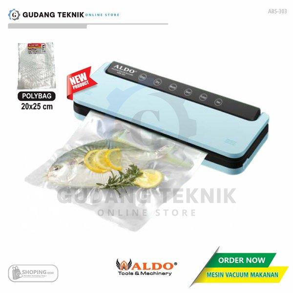 Jual Vacuum Sealer Makanan ALDO ABS-303 Mesin Press Kemasan