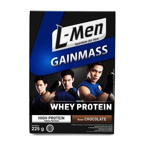 Gambar Ada SUSU BUBUK L-MEN GAIN MASS CHOCOLATE 225 GRAM dari erinadamayanti undefined Tokopedia