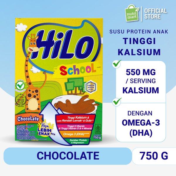 Gambar Ada HiLo School Chocolate 750gr - Susu Tinggi Kalsium Rendah Lemak - BPOM and Halal Certified dari erikinan undefined Tokopedia