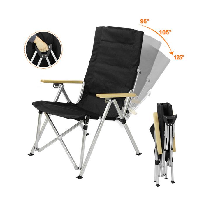 Gambar Furniture Backrest Adjustable Folding Aluminium Beach Chair For Camping Fishing dari Preston Connor Chia undefined Tokopedia