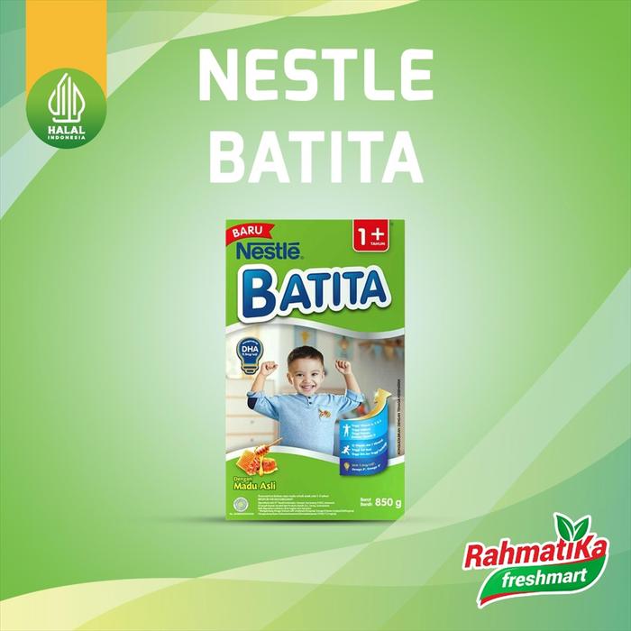 Gambar Nestle Batita 1+ Susu Pertumbuhan 1-3 Tahun 850g - Madu dari Rahmatika Freshmart undefined Tokopedia