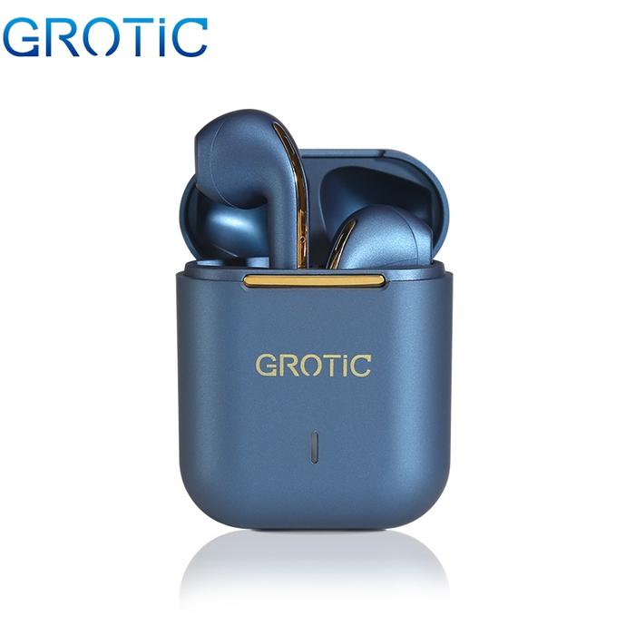 Grotic Headset Bluetooth Stereo Bass Hifi Music Tws Earphone Wireless J18