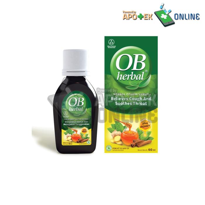 Gambar OB HERBAL ANTANGIN SIRUP 60ML dari Apotek Husada Pare undefined Tokopedia