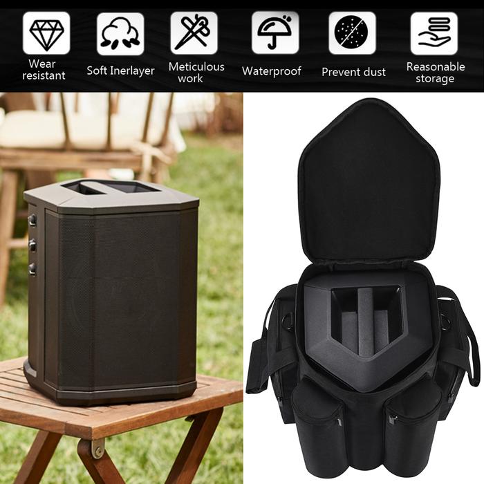 Gambar Carrying Storage Bag Anti-Fall Carry Shoulder Bag Adjustable Shoulder Strap Portable Handbag for Bose S1 PRO Speaker Accessories dari ESIH STORED undefined Tokopedia