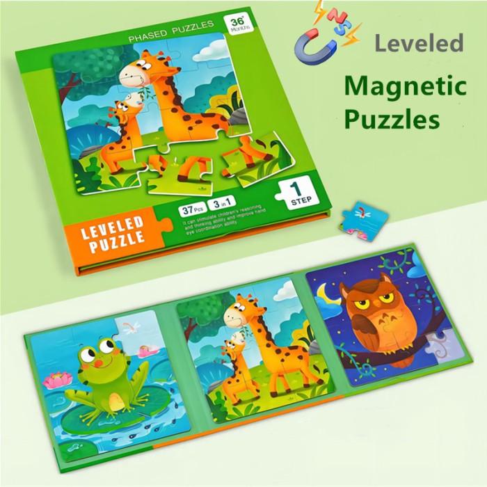 Gambar SP Kids Magnetic Puzzles Leveled Puzzles for Kids Age 2 Up Preschool dari PuzzleToyStore undefined Tokopedia