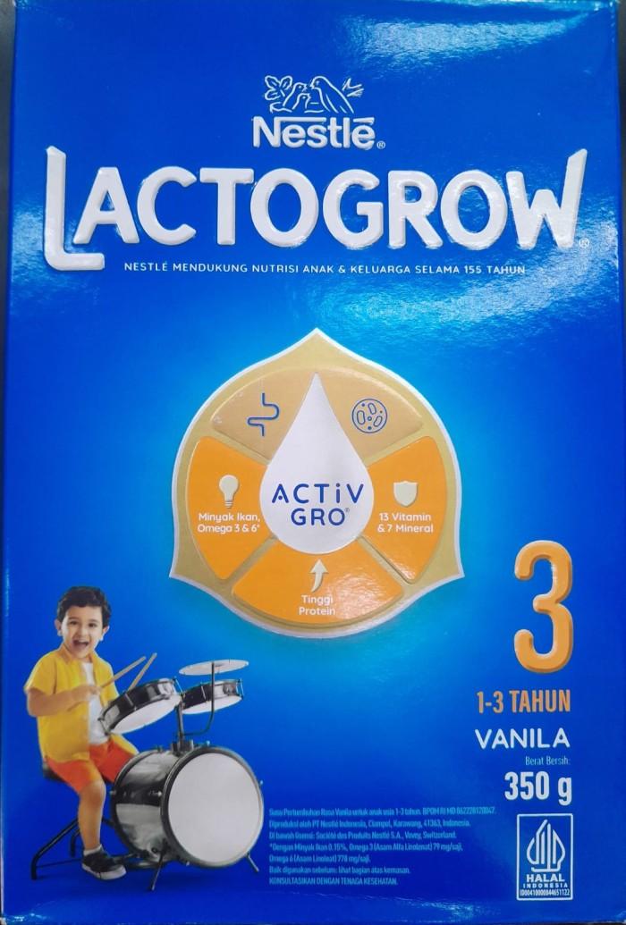 Gambar LACTOGROW 3 350GR - Plain dari Asia Mandiri Mart undefined Tokopedia