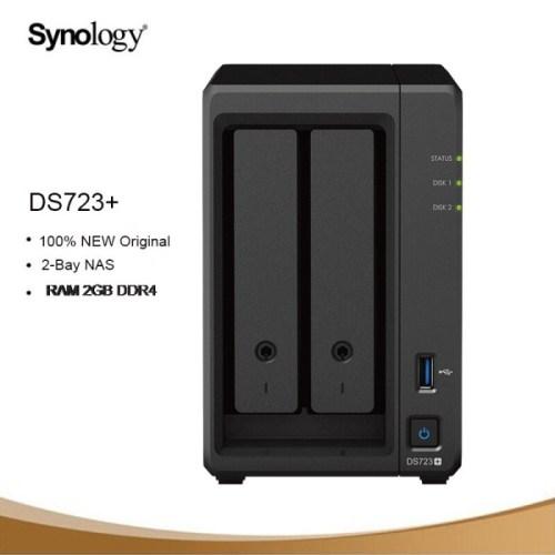 Synology DS723 + NAS 2ベイ Synology DS723+ 2ベイ HDD2TB 2台