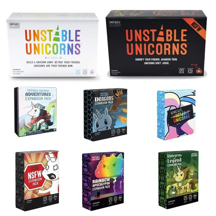 Gambar Board Game Card Unstable Unicorn 2nd Edition Complete Series Expansion dari Afia Baahirah undefined Tokopedia
