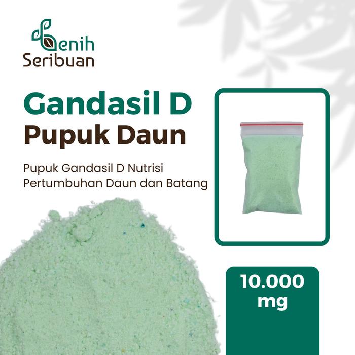 Gambar Gandasil D Daun Pupuk NPK Vegetatif Nutrisi Penyubur Tumbuhan Tanaman - GANDASIL HIJAU dari Benih Seribuan undefined Tokopedia