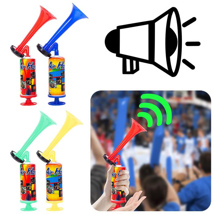 Gambar Handheld Air Horn Soccer Air Cheering Horn Portable Air Pump Horn for Boating Sports Events Birthday Parties dari drivevibes undefined Tokopedia